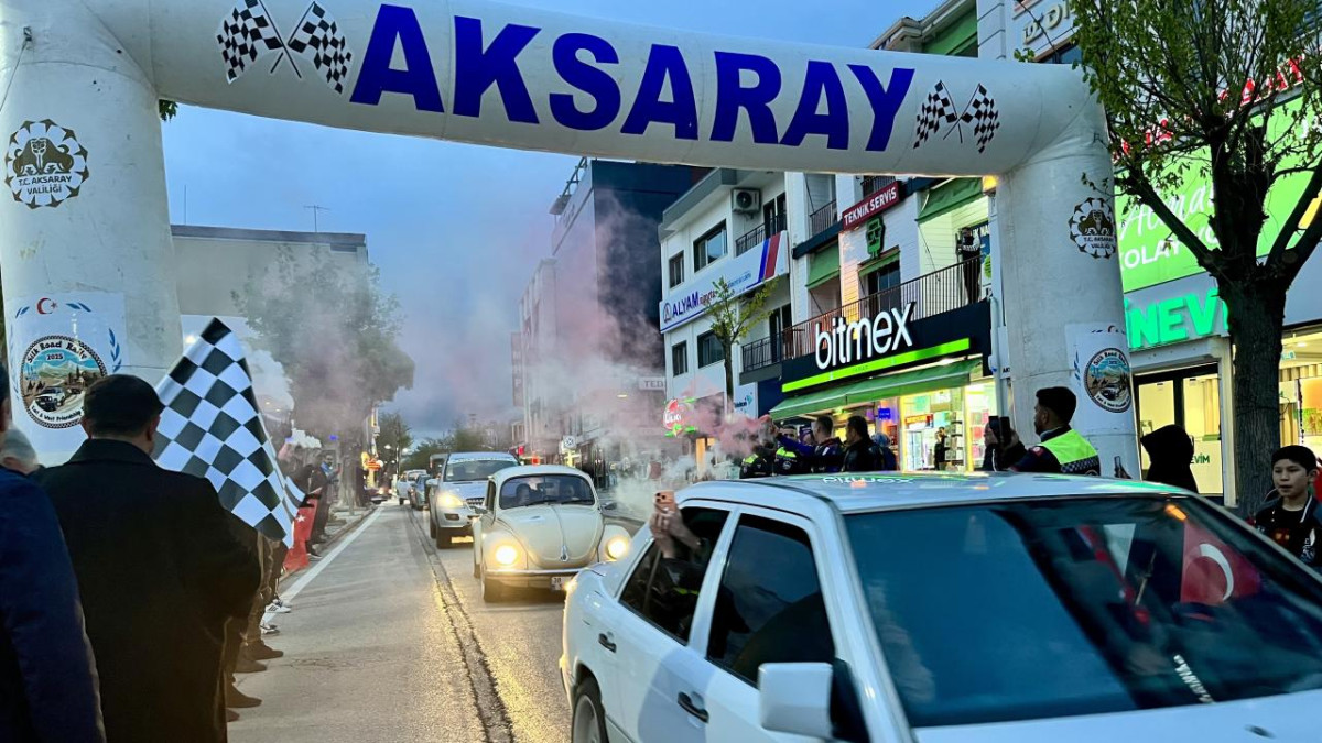 Doğu-Batı Dostluk ve İpek Yolu Rallisi'nin Aksaray etabı başladı